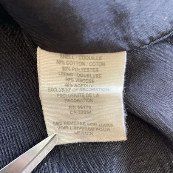 Free People Dress Women's Size 0 Black Gold Shift Sequined Fairy Whimsigoth - Picture 16 of 16